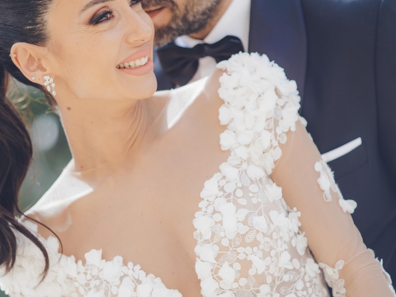 Σέρρα & Γιάννης: Elegant Romantic Wedding στη Βουλιαγμένη