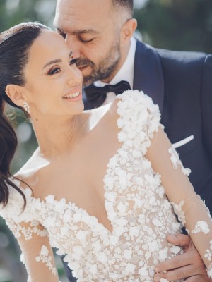 Σέρρα & Γιάννης: Elegant Romantic Wedding στη Βουλιαγμένη