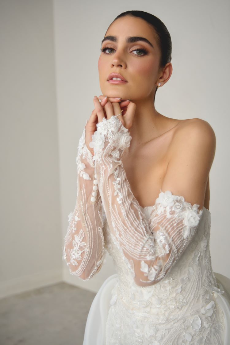 99373SL 750 Ophelia Sleeves FC Justin Alexander Signature 3979
